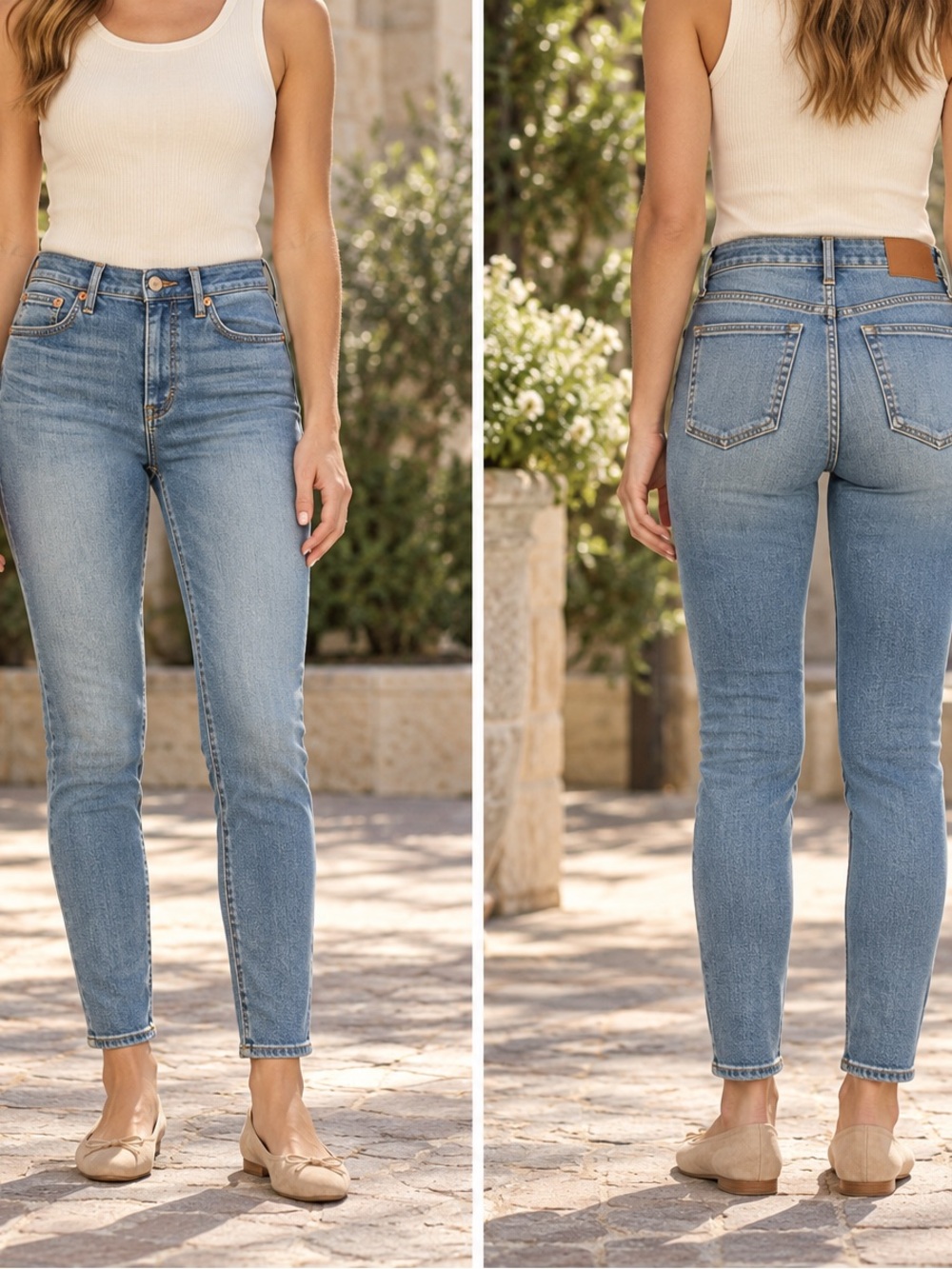 J.Crew Eco 9” High-Rise Toothpick Skinny Jeans – Size 27 – NWT